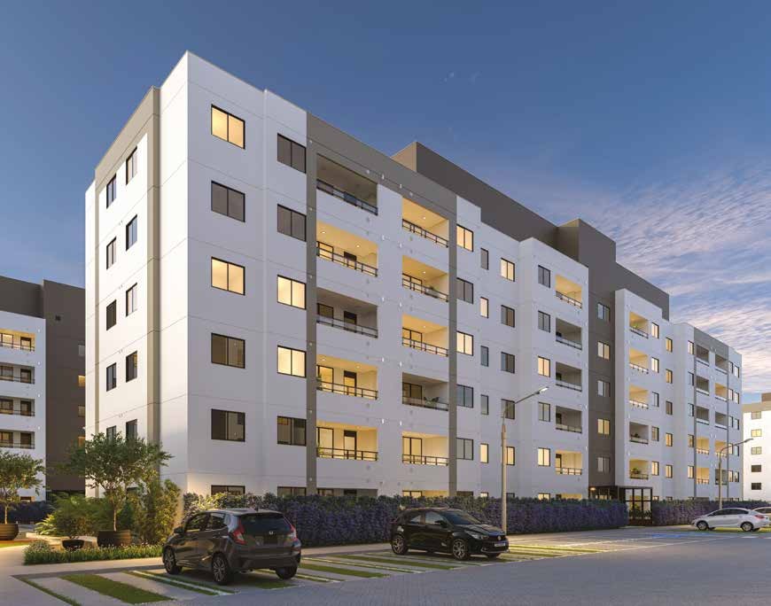 Fachada do Oceanside Recreio, empreendimento residencial em Recreio dos Bandeirantes, Rio de Janeiro